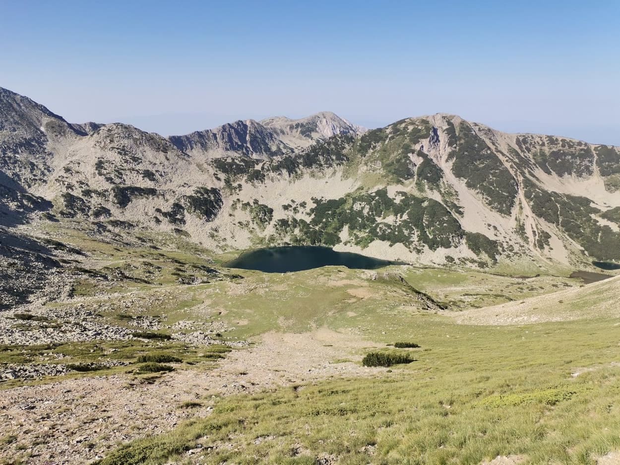 Mountains above Bansko in the Pirin range
